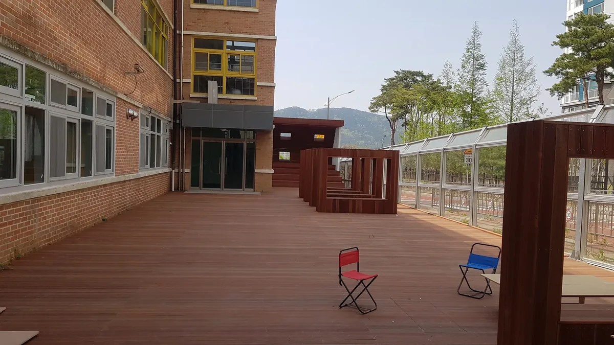 구조재 점검 후 보강 시공